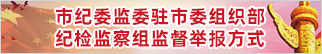 市纪委派驻市委组织部 纪检组监督举报方式